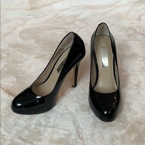 INC Black stilettos